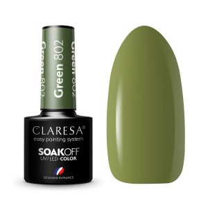 Гел лак 802 Green - Claresa