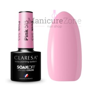 Гел лак 513 Pink - Claresa