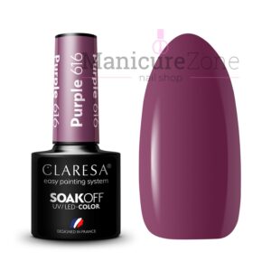 Гел лак 616 Purple - Claresa