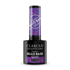 Rainbow JELLO Base - Violet - Claresa
