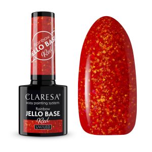 Rainbow JELLO Base - Red- Claresa