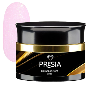Изграждащ гел - Soft - PRESIA - Mermaid Glow Pink - 30ml