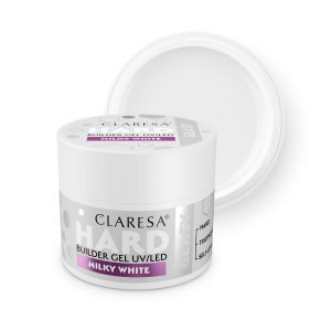 Изграждащ гел HARD&EASY – CLARESA 45 gr – Milky White